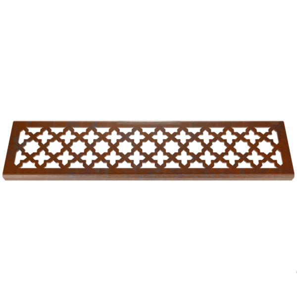 Columbus Corten Steel Channel Drain Grate 75 x 913mm (3 Inch)