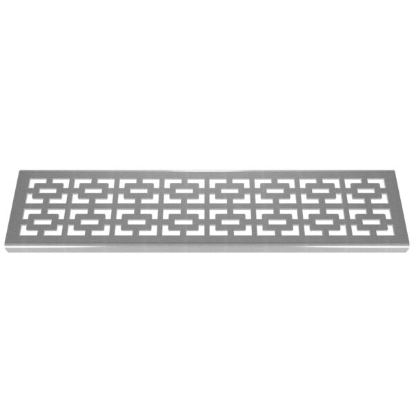 Geo Rectangular 304 Stainless Steel Channel Drain Grate 75 x 913mm (3 Inch)