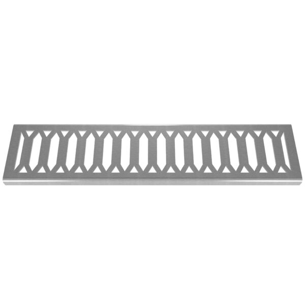 Hexagon 304 Stainless Steel Channel Drain Grate 75 x 913mm (3 Inch)