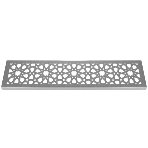 Morisco 304 Stainless Steel Channel Drain Grate 75 x 913mm (3 Inch)