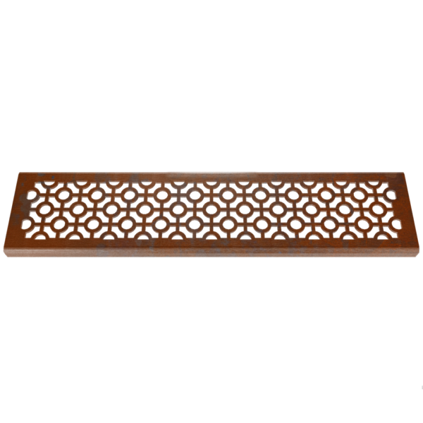 Oxo Corten Steel Channel Drain Grate 75 x 913mm (3 Inch)