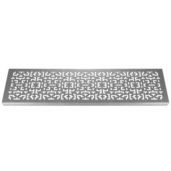 Crossword 304 Stainless Steel Channel Drain Grate 125 x 1000mm (5 Inch)