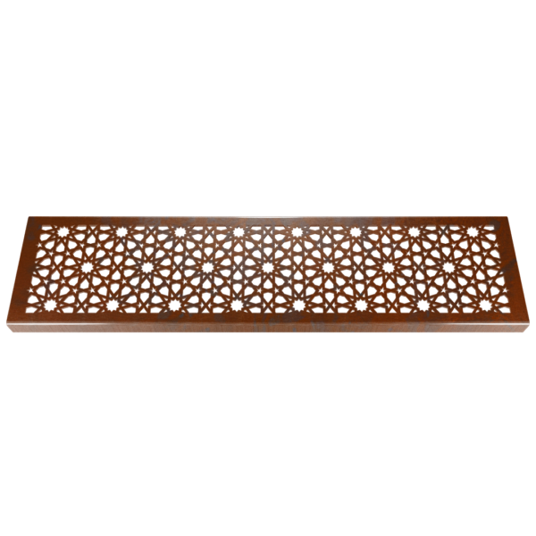 Morisco Corten Steel Channel Drain Grate 125 x 1000mm (5 Inch)