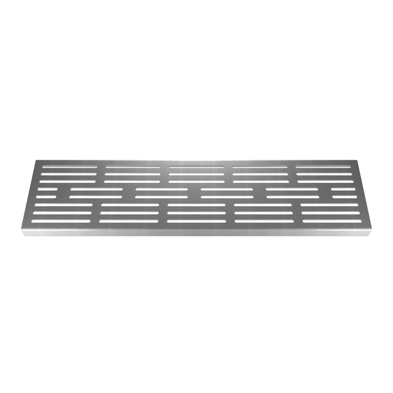 Offslotz 304 Stainless Steel Channel Drain Grate 125 x 1000mm (5 Inch)
