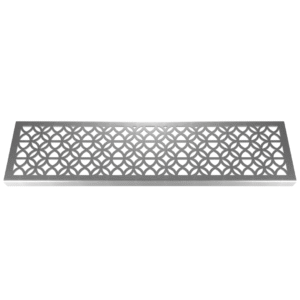 Double Archez 304 Stainless Steel Channel Drain Grate 125 x 1000mm (5 Inch)